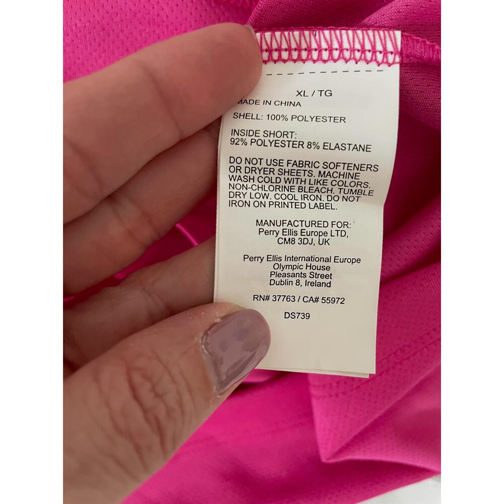 Ben Hogan Performance Tummy Control Pocket Athletic Golf Skirt Pink Size XL NEW - Picture 7 of 8